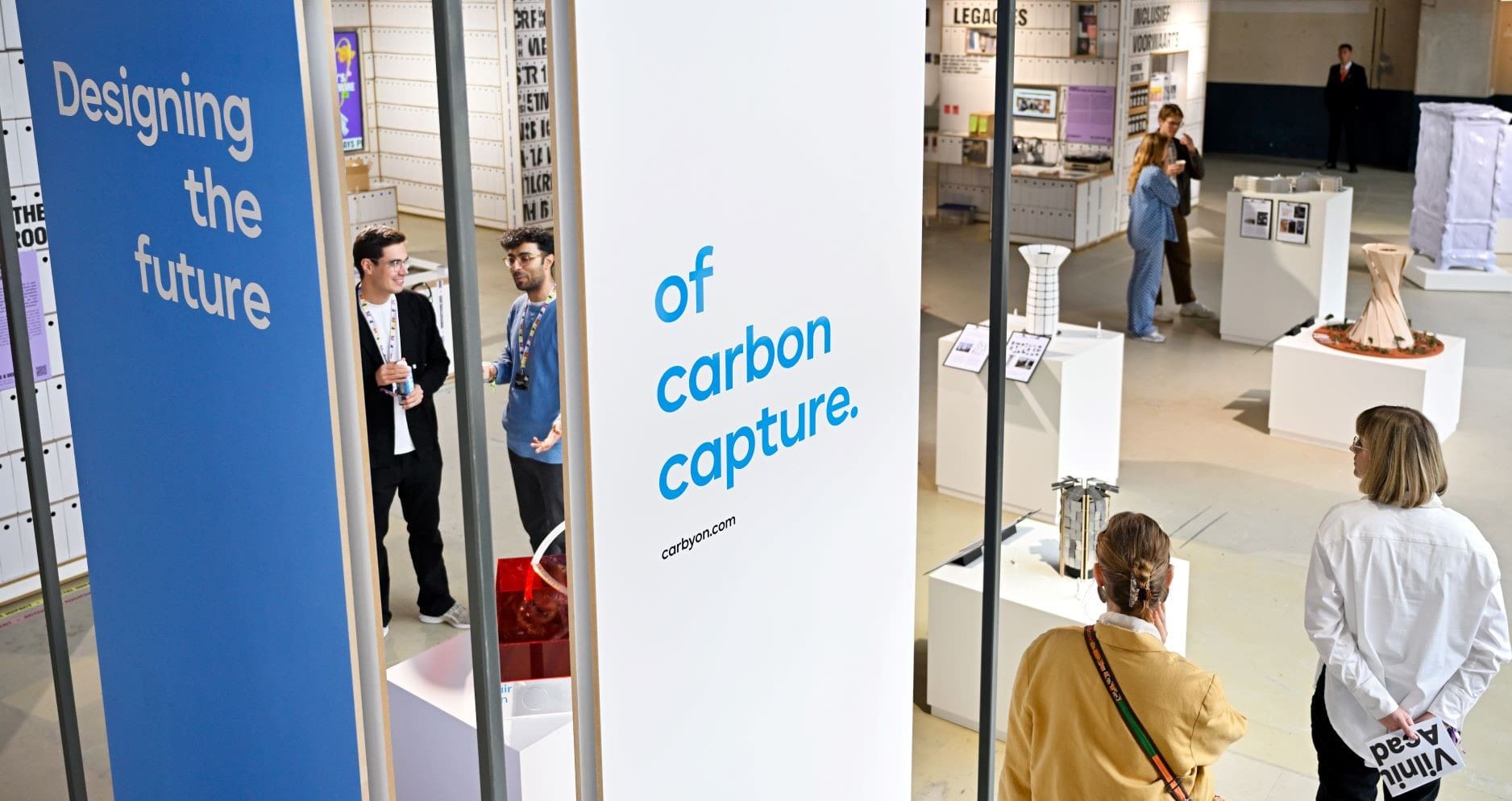 4 unique concepts for the future of carbon capture presented at the Dutch Design Week 2024